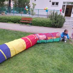 tunel w torze przeszkód