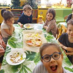 Nasza pizza już gotowa do upieczenia