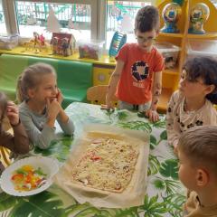 Nasza pizza już przygotowana