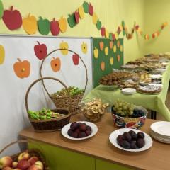 Poczęstunek na stole