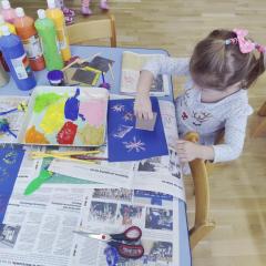 Praca plastyczna Fajerwerki