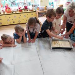 Każde dziecko dokłada jabłuszka