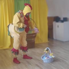 Przedstawienie teatrzyku pt. Wielkanocna historia