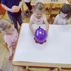 Balonami też można malować