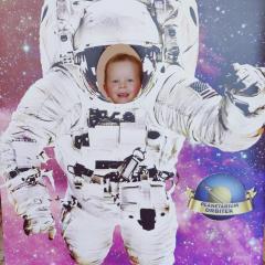 Biedronki w roli astronautów