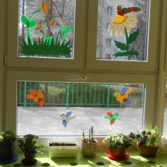 Ogródek wiosenny na oknie
