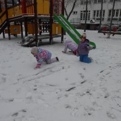 Zabawy na śniegu
